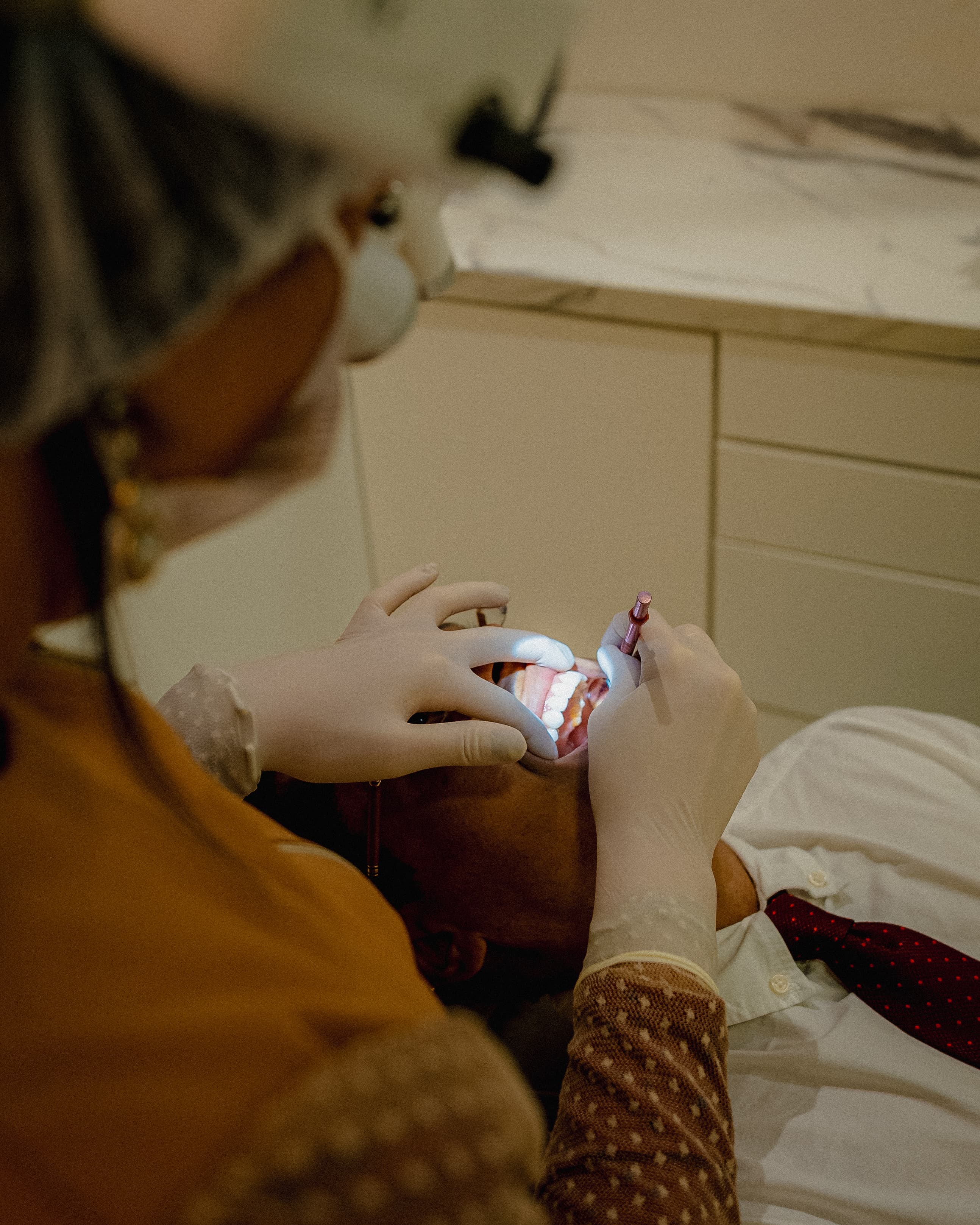 Detalhe da decoração da clínica Imerse