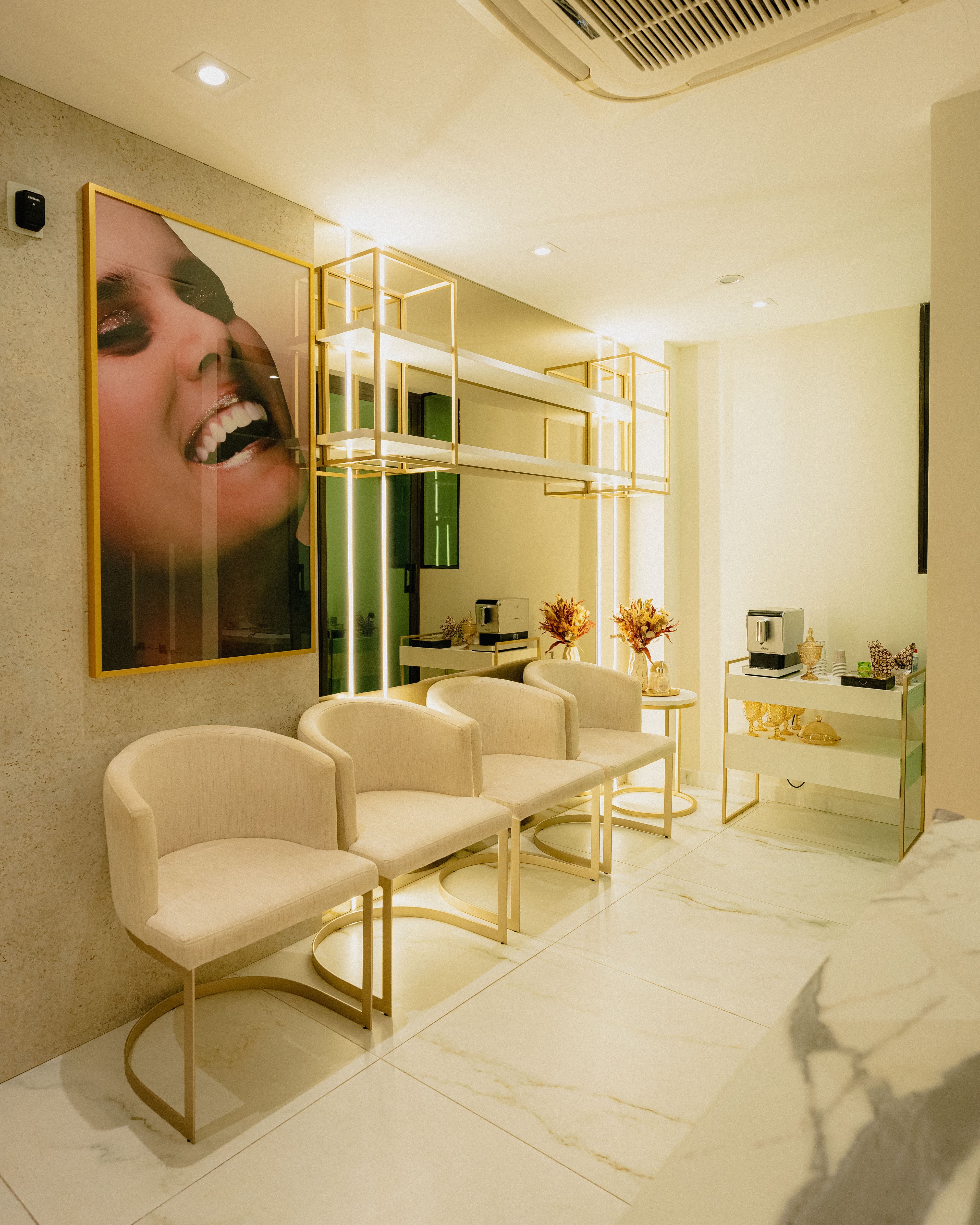 Ambiente interno da clínica Imerse, com design moderno e acolhedor